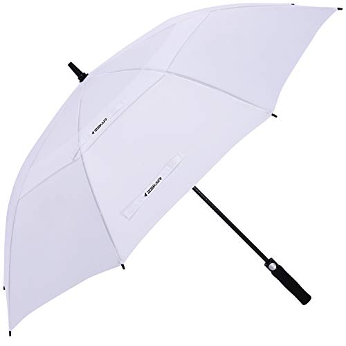 ZEKAR 54/62/68 Inch Windproof Large Golf Umbrella, Oversized Double Canopy Vented Waterproof Stick...