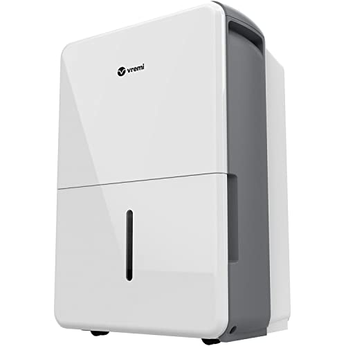 Vremi 50 Pint 4,500 Sq. Ft. Dehumidifier Energy Star Rated for Large Spaces and Basements White
