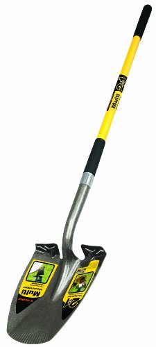 Truper 34073 Multi 2-In-1 Shovel-Edger, 48-Inch Fiberglass Handle, 9-inch Grip