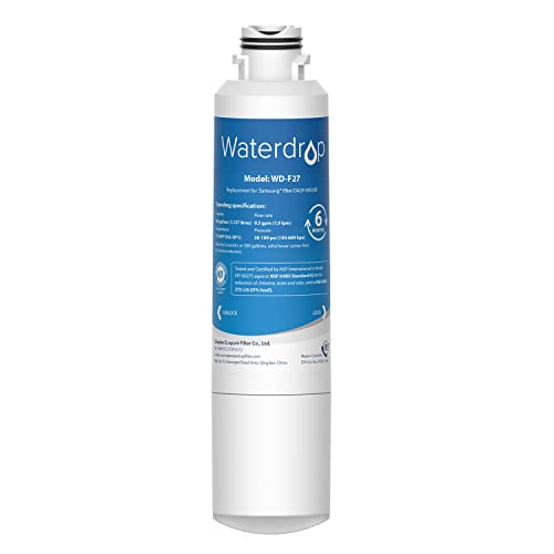 Waterdrop DA29-00020B Refrigerator Water Filter, Replacement for Samsung HAF-CIN/EXP, WD-F27, 1 Pack