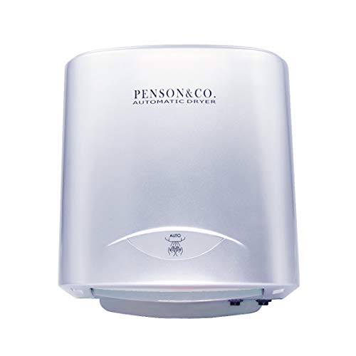 PowerPress Automatic Commercial Hand Dryer for Bathroom High Speed 95m/s, Instant Heat & Dry, Super...