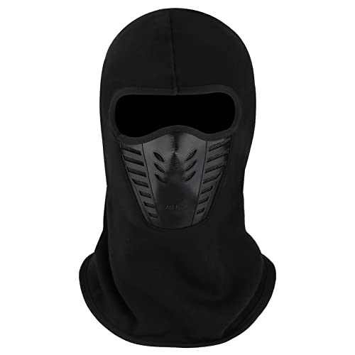 Fantastic Zone Balaclava Face Mask, Winter Fleece Windproof Ski Mask for Men and Women,Black,One...