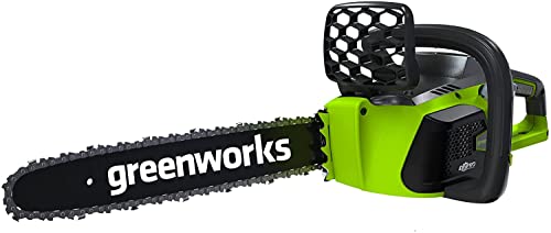 Greenworks 40V 16' Brushless Cordless Chainsaw (Great For Tree Felling, Limbing, Pruning, and...