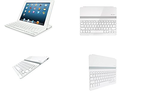 Logitech Ultrathin Keyboard Cover for iPad 2/3 - White