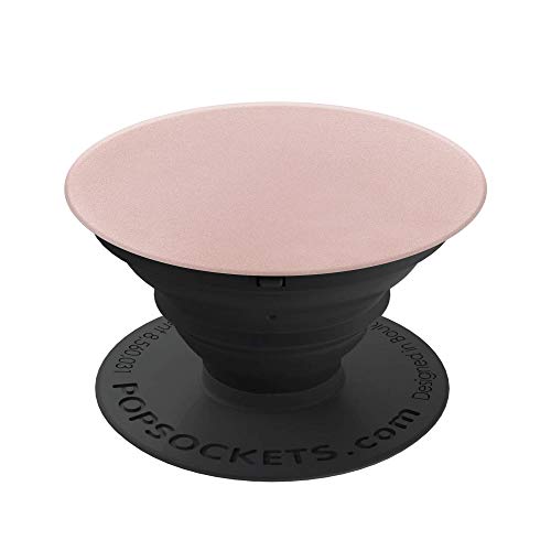 PopSockets: Collapsible Grip & Stand for Phones and Tablets - Aluminum Rose Gold