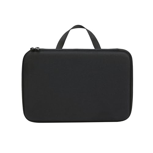 Amazon Basics Large Carrying Case for GoPro And Accessories, 13 x 9 x 2.5 Inches, Black, Solid