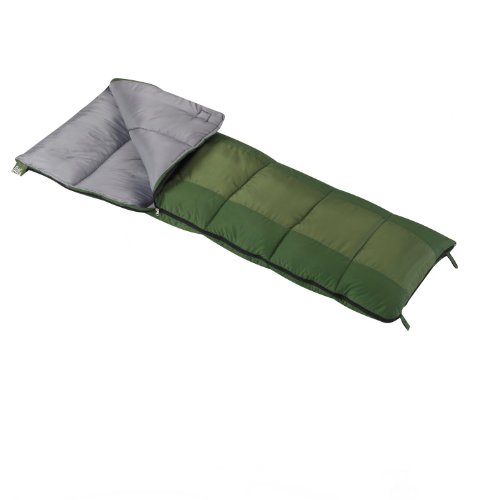 Wenzel Boy's Summer Camp Sleeping Bag - Green, 49661