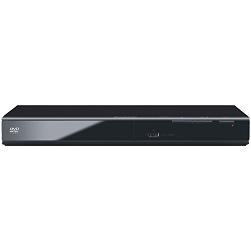 Panasonic Progressive Scan DVD Player DVD-S500 (Black) Detailed Video/Audio from Most DVD/CD...