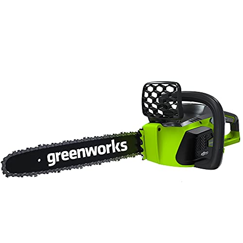 Greenworks 40V 16-Inch Cordless Chainsaw, Tool Only, 20322