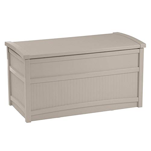 Suncast Corporation DB5000 Suncast 50-Gallon Medium Deck Box, Gray