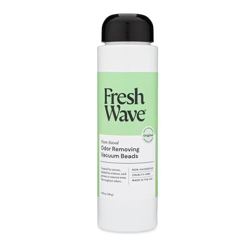 Fresh Wave Vacuum Odor Eliminating & Deodorizer Beads, 5.25 oz. - Safer Odor Relief, Natural...