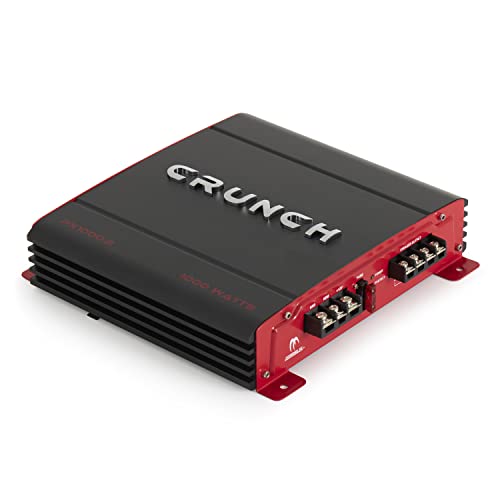 Crunch PX-1000.2 1000 Watt Amp 2 Channel Car Audio Stereo Dual A/B Subwoofer Amplifier