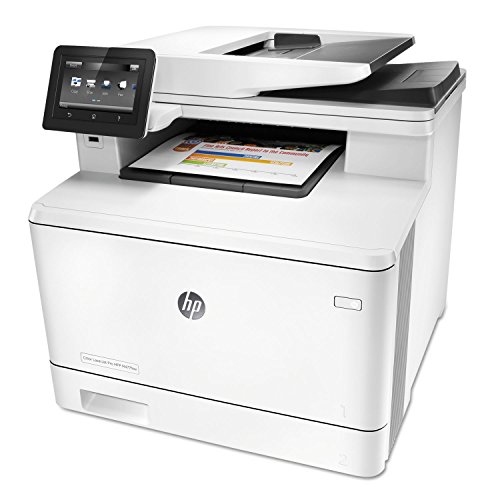 HP LaserJet Pro M477fnw Multifunction Wireless Color Laser Printer with Built-in Ethernet (CF377A)