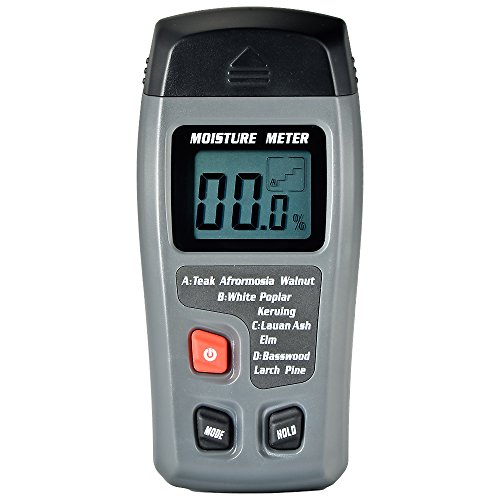 Mudder WM-01 Big LCD Display Digital Wood Moisture Meter, To Measure the Percentage of Water in...