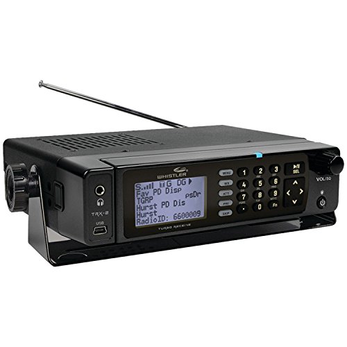 Whistler TRX-2 Digital Police Scanner – Desktop/Mobile Scanner with EZ Scan Software, APCO P25...