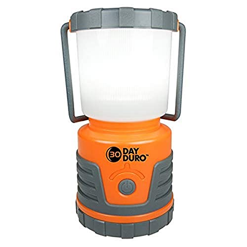 UST 30-DAY Duro LED Portable 700 Lumen Lantern with Lifetime LED Bulbs and Hook for Camping, Hiking,...