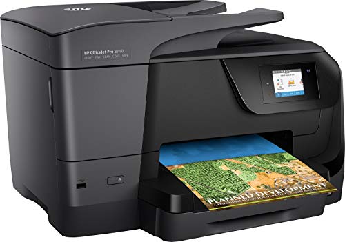 HP OfficeJet Pro 8710 All-in-One Wireless Color Printer, HP Instant Ink or Amazon Dash replenishment...