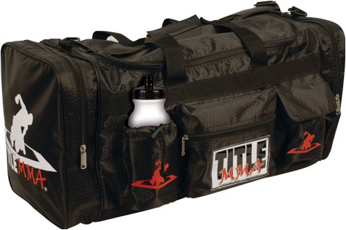 Title Boxing MMA Deluxe Equipment Bag, Black