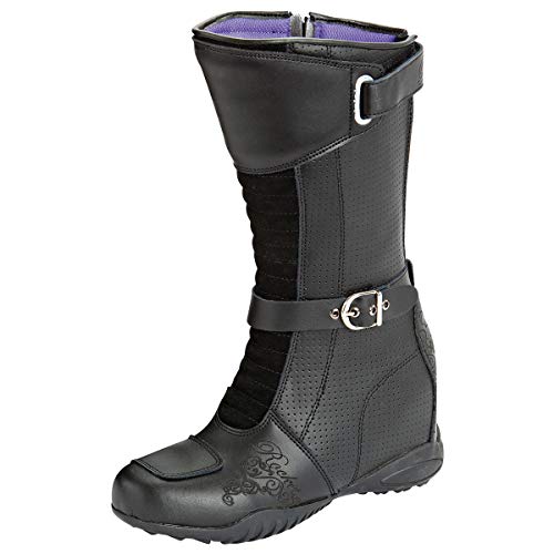 Joe Rocket 1357-3008 Heartbreaker Women's Boots (Black, Size 8)