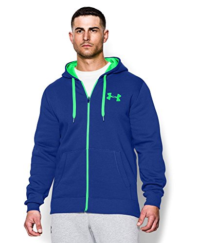 Under Armor Men's Rival Fleece Fitted Full Zip Hoodie