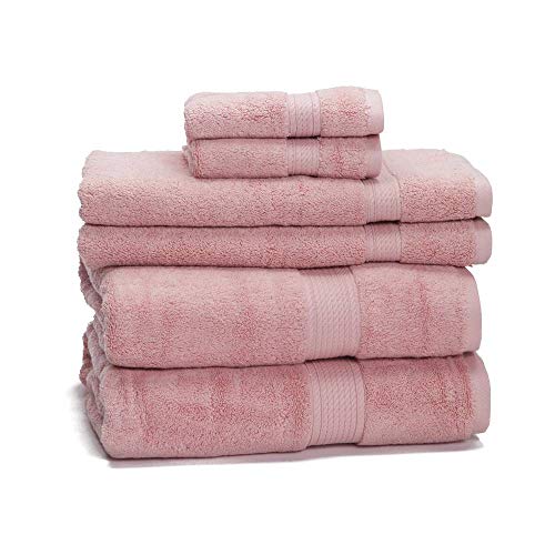 900 GSM 100% Egyptian Cotton 6-Piece Towel Set - Premium Hotel Quality Towel Sets - Heavy Weight &...
