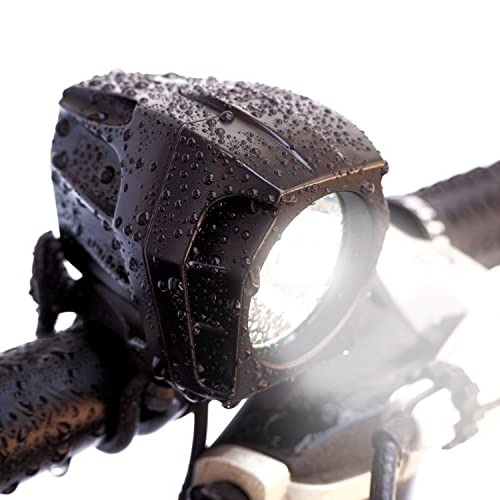 Bright Eyes Fully Waterproof 1600 Lumen Rechargeable Mountain, Road Bike Headlight, 6400mAh Battery...