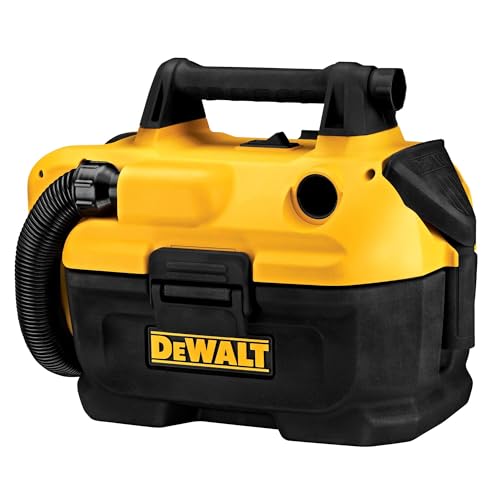 DEWALT 20V MAX Cordless Wet-Dry Vacuum, Portable Shop Vac, 2 Gallon Tank Capacity, Tool Only...