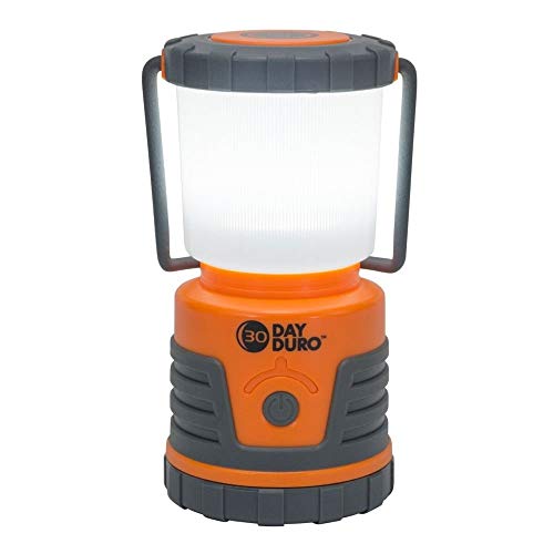 UST 30-DAY Duro LED Portable 700 Lumen Lantern with Lifetime LED Bulbs and Hook for Camping, Hiking,...