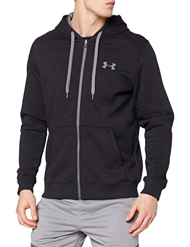 Under Armor Men's Rival Fleece Fitted Full Zip Hoodie