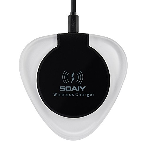 SOAIY SYWP-01 Qi Wireless Charger Wireless Charging Pad Station for Samsung Galaxy S7/S7 Edge/S6/S6...