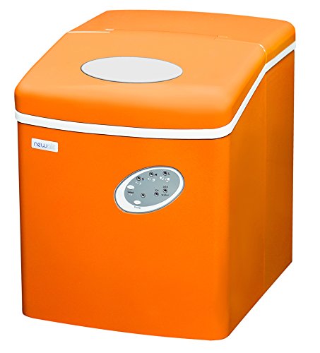 NewAir Portable Ice Maker 28 lb. Daily, Countertop Compact Design, 3 Size Bullet Shaped Ice,...