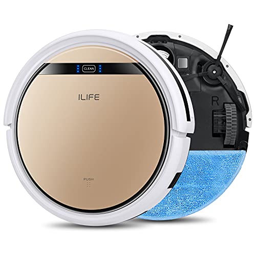 ILIFE V5s Pro Robot Vacuum and Mop Combo, Slim, Automatic Self-Charging Robot Vacuum Cleaner, Daily...