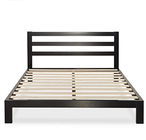 ZINUS Arnav Metal Platform Bed Frame with Headboard, Wood Slat Support, No Box Spring Needed, Easy...