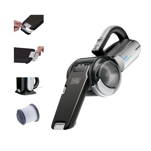 BLACK+DECKER dustbuster PIVOT VAC Handheld Vacuum Cordless, Hand Vacuum for Dorm, Car and Home,...
