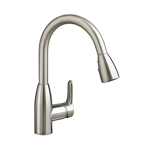 American Standard 4175300.075 Colony Soft 1 Handle High Arc Pull Down Kitchen Faucet, 1.5 GPM,...