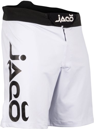Jaco Resurgence MMA Men's Fight Shorts, 34, WH