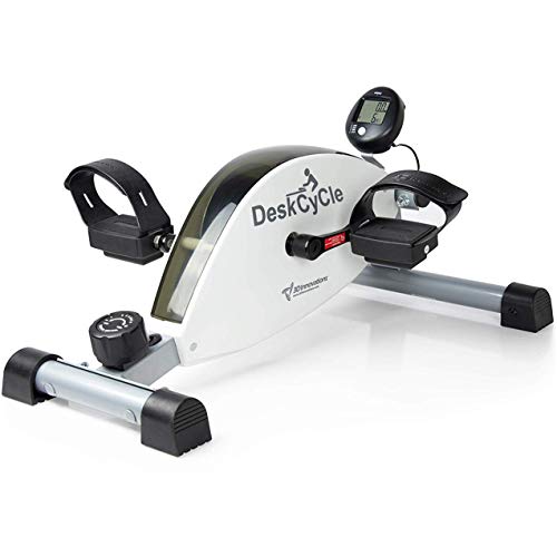 DeskCycle Under Desk Bike Pedal Exerciser - Portable Foot Exercise Cycle for Sitting with LCD...