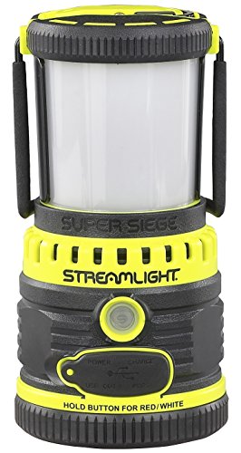 Streamlight 44945 Super Siege 1100-Lumen Rechargeable Outdoor Hand Lantern/Flashlight with 120-Volt...
