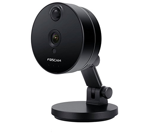Foscam C1 HD 720P WiFi Security IP Camera with iOS/Android App, Super Wide 115° Viewing Angle,...