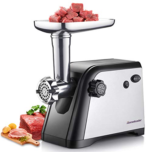 Homeleader Meat Grinder, Electric Meat Mincer Sausage Stuffer, Stainless Steel Heavy Duty Food...