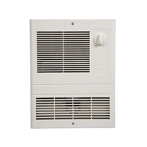 Broan-NuTone 9815WH Grille Heater with Built-In Adjustable Thermostat, 1500W, 120/240V, White