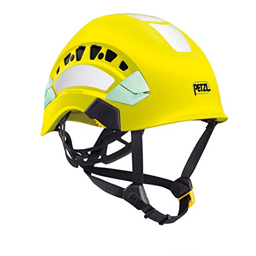 Petzl - Vertex Vent, Ventilated Helmet for Work at Height, High-Visibility Yellow