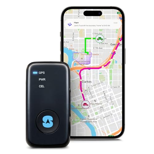 Spytec GPS Mini GPS Tracker for Vehicles, Cars, Trucks, Loved Ones, Kids, Fleets, GPS Tracker Device...