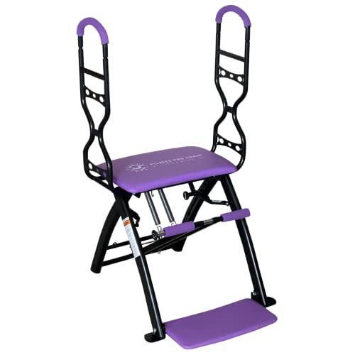 Pilates PRO Chair Max with Sculpting Handles by Life's A Beach (Purple)