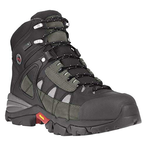 Timberland PRO mens Hyperion 6 Inch Soft Toe Waterproof Hiker-Work Boot, Slate Nubuck, 10.5 US