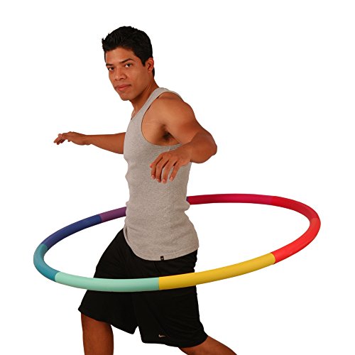 Weighted Hula Hoop, Trim Hoop 3B - 3 lb Large, Weight Loss Fitness Sports Hoop with No Wavy Ridges...