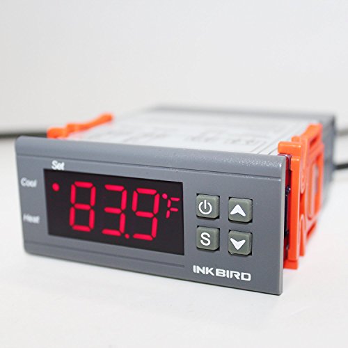 Lerway 110V All-Purpose STC-1000 Dual Stage Digital Temperature Controller Thermostat with Sensor