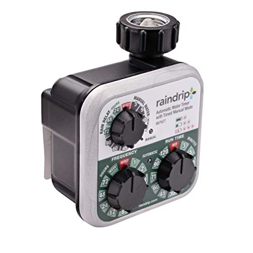 Raindrip R675CT Analog 3-Dial Water Timer, 1, Multi