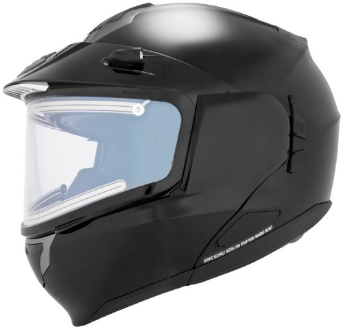 Scorpion Snow Ready EXO-900 Snow Racing Snowmobile Helmet - Matte Black / Small