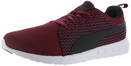 PUMA Men's Carson Knit Sneaker, Scooter/Black, 13 M US